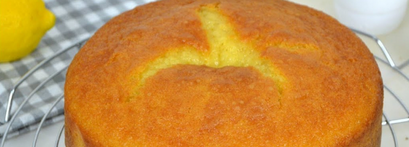 Torta de limon y yogurt