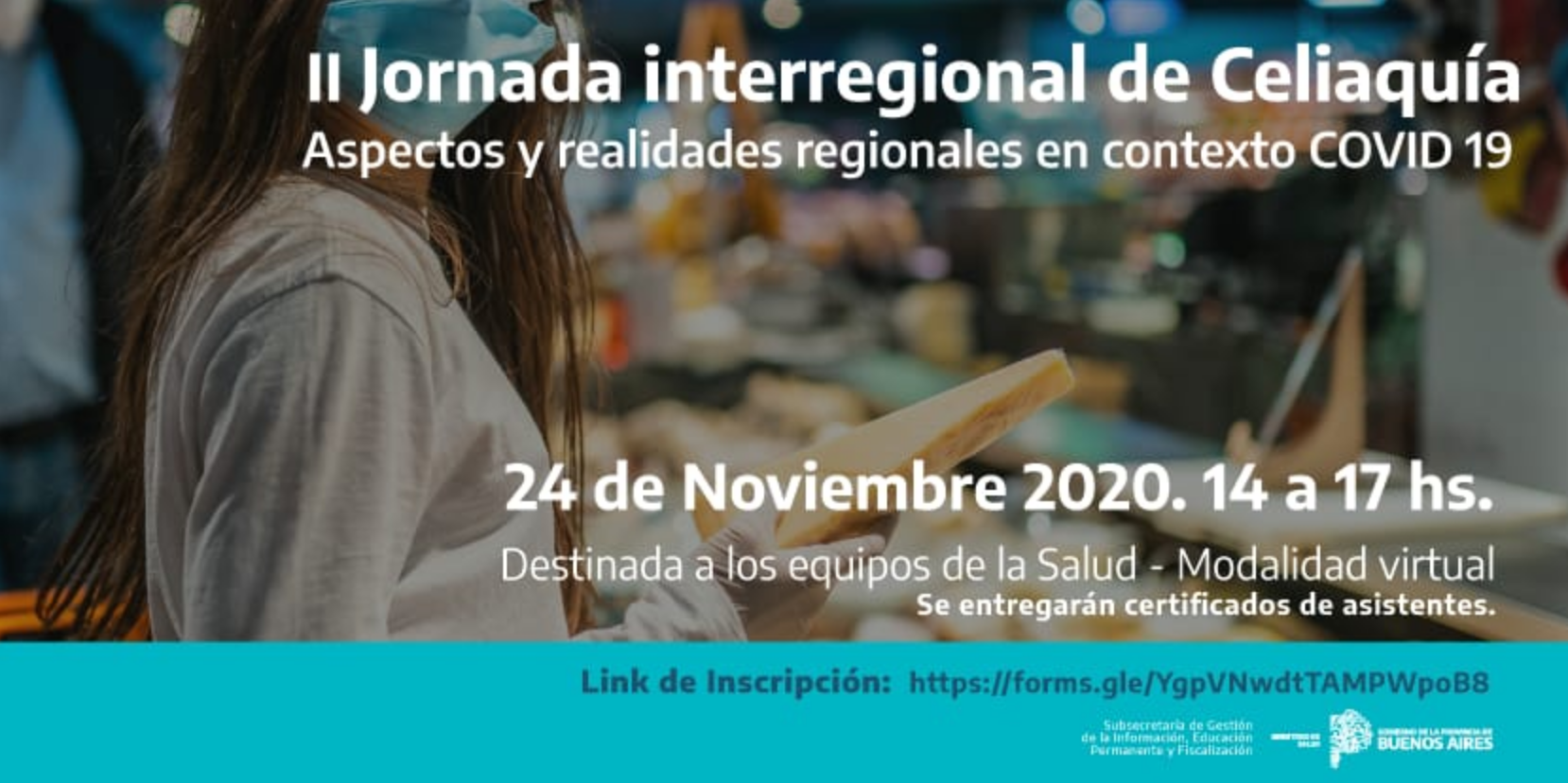 II Jornada Interregional de Celiaquía: Aspectos y realidades regionales en contexto COVID-19