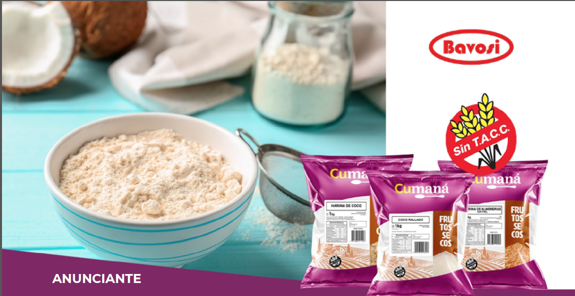 Cumaná: nueva línea de harinas  alternativas libres de gluten: almendras y coco