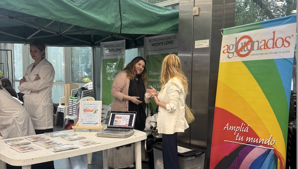 Aglutenados en ESG invitados por el equipo de Salud de Vicente López 